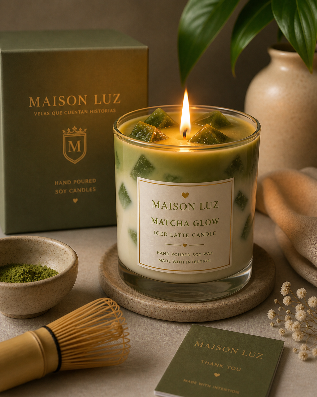 Matcha Glow Iced Latte Candle