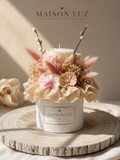 Bloom & Glow Floral Candle