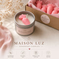 Carrot Garden Tin Candle – Handmade Decorative Candle by Maison Luz