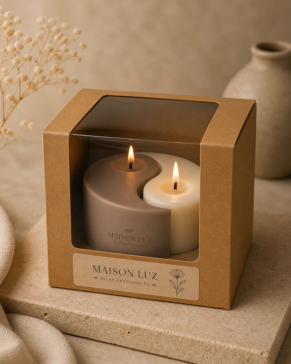 Harmony Duo Candle – Maison Luz