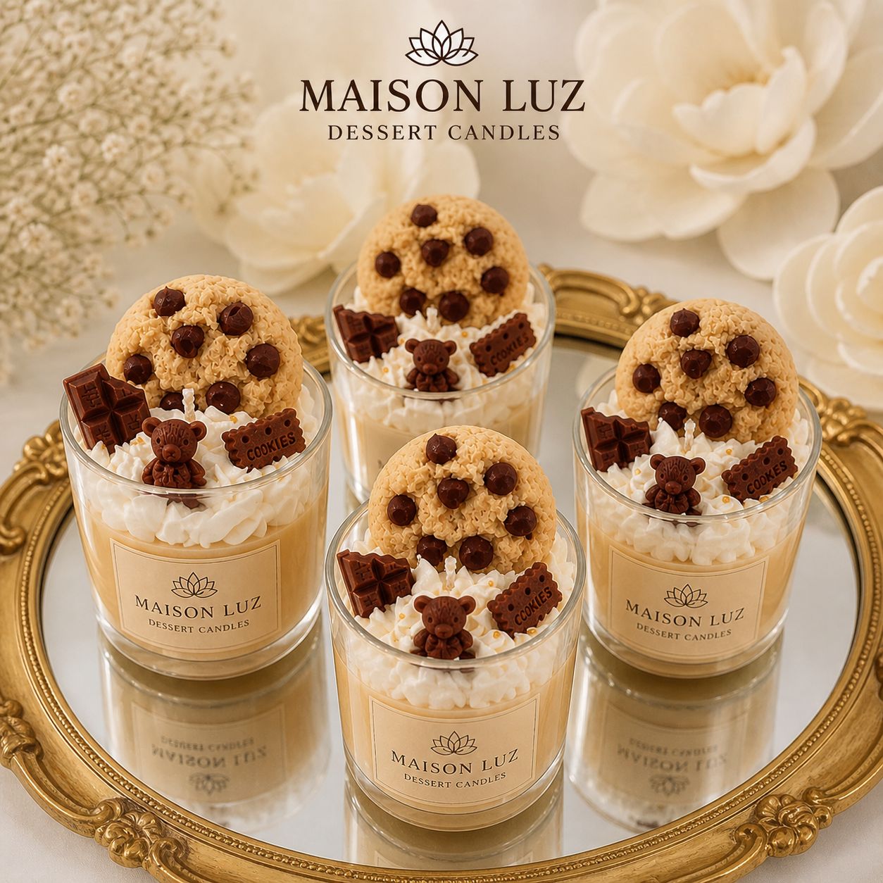 Cookies & Cream Dessert Candle – Maison Luz